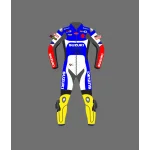 2021 Suzuki Motorcycle Leather  Riding  MotorBike Leather Suit Genuine Leather 